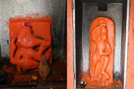 Ganpati and Hanuman Mandir